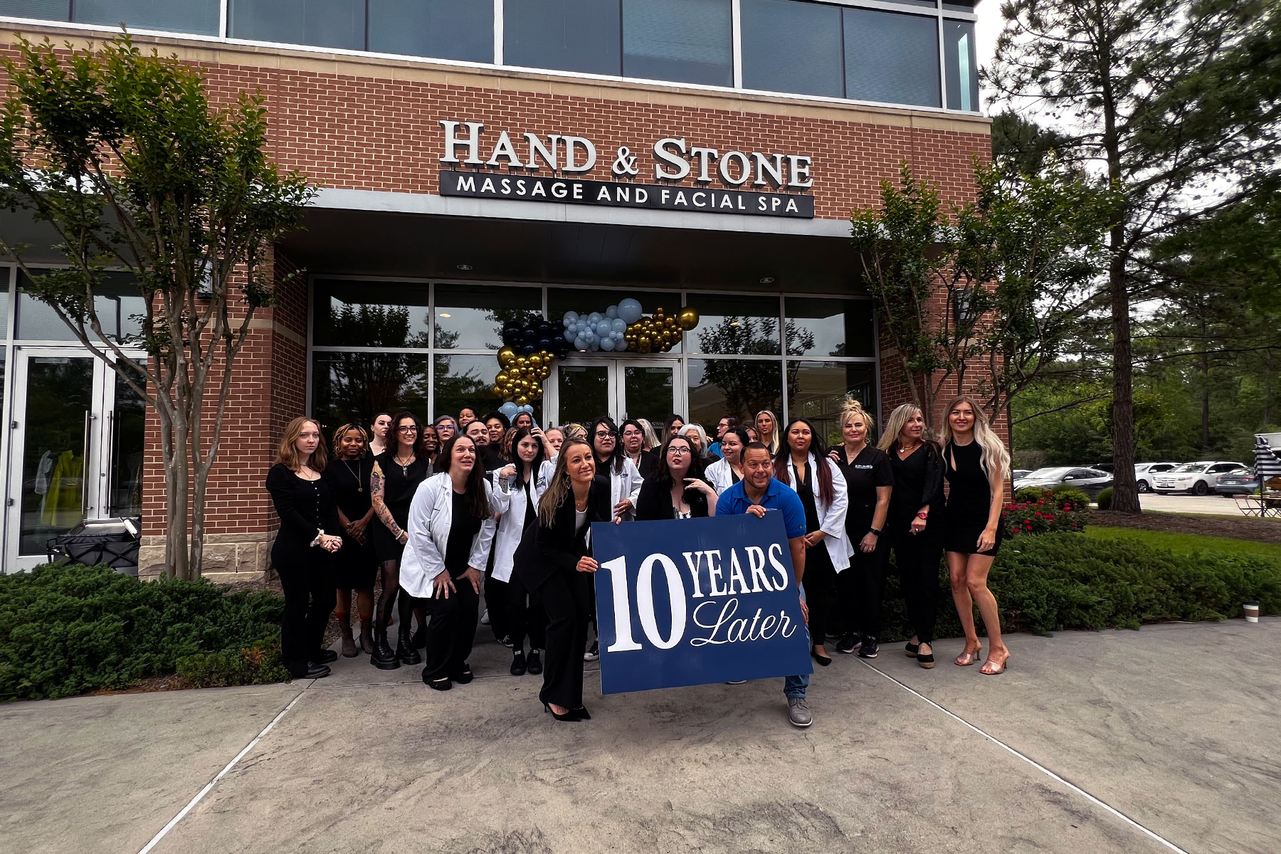 Hand & Stone Massage and Facial Spa Celebrated its Tenth Anniversary -  Black Forest Ventures Commercial Real Estate